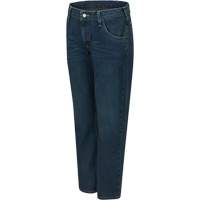 Men's Straight Fit Stretch Jeans, 30 Waist Mukwa Safety Services