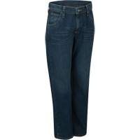 Men's Straight Fit Stretch Jeans, 30 Waist Mukwa Safety Services