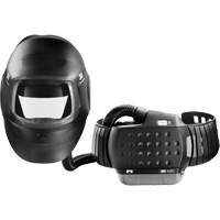 Syst&egrave;me de protection respiratoire &agrave; &eacute;puration d'air propuls&eacute; pour haute altitude Adflo, Masque de soudage, Pile Lithium-ion Mukwa Safety Services