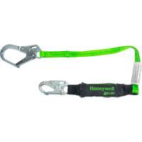 Miller&reg; HP Shock-Absorbing Lanyard, 4', Locking Rebar Hook Center, Locking Snap Hook Leg Ends, Polyester Mukwa Safety Services