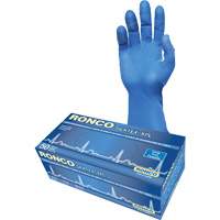 SilkTex XPL Extra-Long Examination Glove, Small, Latex, 13-mil, Powder-Free, Blue, Class 2 Mukwa Safety Services