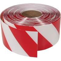 ArmorStripe&reg; Ultra Durable Floor Tape, 4" x 100', PVC, Red and White Mukwa Safety Services