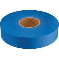 Empire Flagging Tape, 1" W x 600' L, Fluorescent Blue Mukwa Safety Services