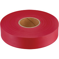 Empire Flagging Tape, 1" W x 600' L, Fluorescent Red Mukwa Safety Services