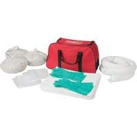 Spill Kit, Oil Only, Bag, 10 US gal. Absorbancy Mukwa Safety Services