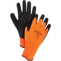 Natural Rubber Winter Gloves, Large, Latex Coating, 10 Gauge, Cotton/Polyester Shell Mukwa Safety Services