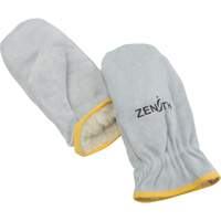 Mitaines dhiver en grain fendu doubl&eacute;es de boa, Taille Taille unique, Mitaine Mukwa Safety Services