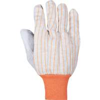 Endura&reg; Leather Palm Gloves, Large, Split Leather Palm Mukwa Safety Services