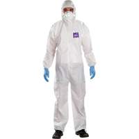 Combinaisons avec col Alphatec Microchem, Grand, Blanc, SMS Mukwa Safety Services