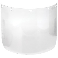 Dynamic Formed Faceshield, Copolyester/PETG, Clear Tint Mukwa Safety Services