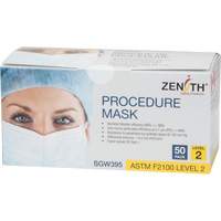 Disposable Procedure Face Masks, ASTM F2100 Level 2, Class 1 Mukwa Safety Services