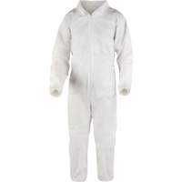 Premium Coveralls, Medium, White, Microporous Mukwa Safety Services