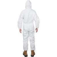 Combinaisons &agrave; capuchon de premi&egrave;re qualit&eacute;, 2T-Grand, Blanc, Microporeux Mukwa Safety Services