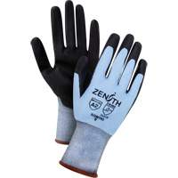 Gants r&eacute;sistants &agrave; la coupe &agrave; dext&eacute;rit&eacute; ultime, Taille Petit, Calibre 18, Rev&ecirc;tement Polyur&eacute;thane, Enveloppe en PEHP, ASTM ANSI niveau A2/EN 388 niveau B Mukwa Safety Services