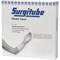 Gaze tubulaire Surgitube, Rouleau, 65-1/2' lo x 1-1/2" la, Dispositif m&eacute;dical Non m&eacute;dical Mukwa Safety Services