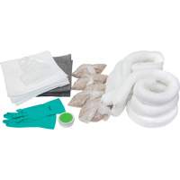 Spill Kit, Oil Only/Universal, Overpack, 20 US gal. Absorbancy Mukwa Safety Services