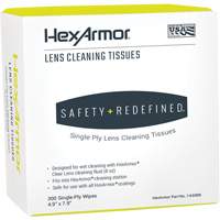 Lens Cleaning Tissues, 4.9" x 7.9", 300 /Pkg. Mukwa Safety Services