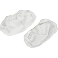 Shoe Covers, One Size, Microporous, White Mukwa Safety Services