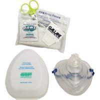 CPR Pocket Face Mask & Accessories Kit, Reusable Mask, Class 2 Mukwa Safety Services