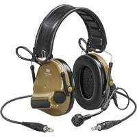 Peltor ComTac VI NIB Dual Lead Headset with Arc, Headband Style, 23 dB Mukwa Safety Services