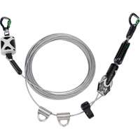 Temporary Horizontal Lifeline, Galvanized Cable Mukwa Safety Services