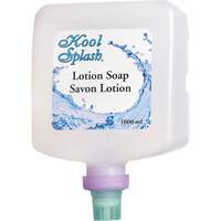 Kool Splash&reg; Clearly Lotion Soap, Cream, 1000 ml, Unscented Mukwa Safety Services