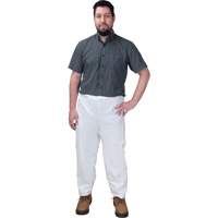 Pantalon jetable, Microporeux, Petit, Blanc Mukwa Safety Services