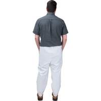 Pantalon jetable, Microporeux, Petit, Blanc Mukwa Safety Services