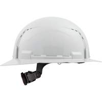 Full Brim Hardhat, Meets CSA Type 1, Ratchet Suspension, Vented Mukwa Safety Services