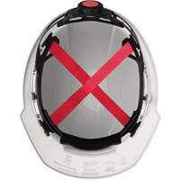 Front Brim Hardhat, Meets CSA Type 1, Ratchet Suspension, Non-Vented Mukwa Safety Services