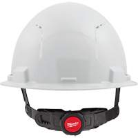Front Brim Hardhat, Meets CSA Type 1, Ratchet Suspension, Vented Mukwa Safety Services