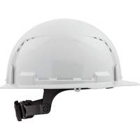 Front Brim Hardhat, Meets CSA Type 1, Ratchet Suspension, Vented Mukwa Safety Services