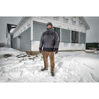 Blouson imperm&eacute;able Hydrobreak, Hommes, 3T-Grand, Gris Mukwa Safety Services