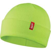 High-Visbility Cuffed Beanie, One Size, Green Mukwa Safety Services