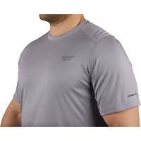 Chandail l&eacute;ger Workskin, Hommes, Petit, Gris Mukwa Safety Services