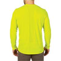 Chandail l&eacute;ger &agrave; haute visibilit&eacute; Workskin, Hommes, Petit, Jaune Mukwa Safety Services