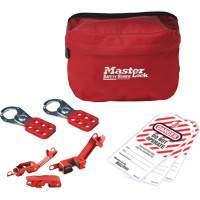 Trousse de cadenassage de base sans cadenas, Ensemble &eacute;lectrique, 8 composants compris Mukwa Safety Services