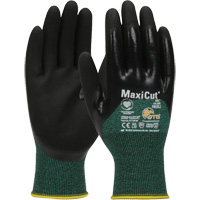 Gants r&eacute;sistants aux coupures dans un milieu de travail huileux ATG MaxiCut, Grand, Calibre 15, Rev&ecirc;tement Nitrile, ASTM ANSI niveau A2/EN 388 niveau 3/EN 388 niveau B Mukwa Safety Services
