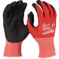 Gants r&eacute;sistant aux coupures, Taille Grand, Rev&ecirc;tement Nitrile, Enveloppe en Nylon/Lycra, ANSI/ISEA 105 niveau 1/EN 388 niveau 1 Mukwa Safety Services