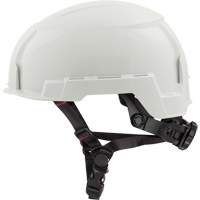 Helmet with Bolt Headlamp Mount, Ratchet Suspension Mukwa Safety Services
