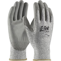 Gants r&eacute;sistants aux coupures G-Tek PolyKor, T-petit, Calibre 13, Rev&ecirc;tement Polyur&eacute;thane, ANSI/ISEA 105 niveau 3 Mukwa Safety Services