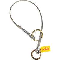 Cable Dual-Ring Adaptor, Tie-Off, Temporary Use Mukwa Safety Services