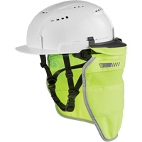 Bolt Sunshade, High-Visibility Lime-Yellow Mukwa Safety Services