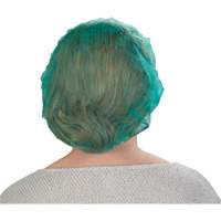 Bonnets bouffants, Polypropyl&egrave;ne, 21", Vert Mukwa Safety Services