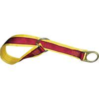 4' Anchorage Connector Strap, D-Ring, Temporary Use Mukwa Safety Services