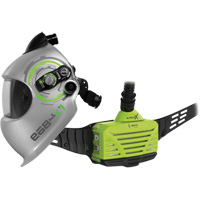 Syst&egrave;me APR motoris&eacute; sur ceinture pour soudage e3000x, Capuchon & visi&egrave;re/Masque de soudage, Pile Lithium-ion Mukwa Safety Services