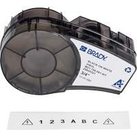 Repositionable Multi-Purpose Labels with Ribbon, Black Mukwa Safety Services