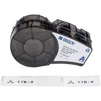 Aggressive Adhesive Multi-Purpose Labels with Ribbon, Black Mukwa Safety Services