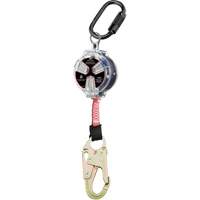 Dynamic Small Snap Hook Self-Retracting Lifeline, 6', Polyester, Swivel Mukwa Safety Services