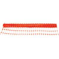 Snow Fence, 50' L x 4' W, Orange Mukwa Safety Services